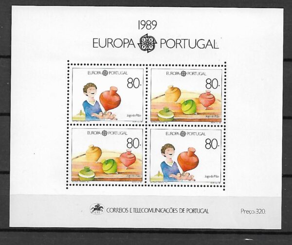 EUROPA CEPT PORTUGALIA MI.BL.64**