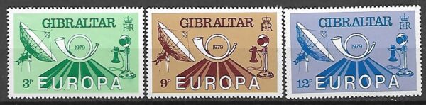 EUROPA CEPT GIBRALTAR MI.392-394**