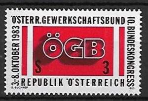 KONGRES AUSTRIA MI.1754**