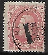 BELGIA MI. 31 KASOWANY