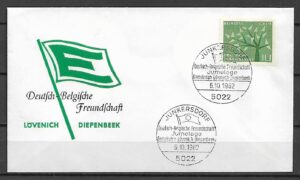 EUROPA CEPT RFN MI.383 FDC