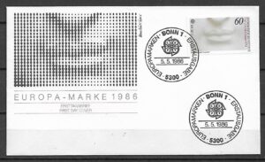 EUROPA CEPT RFN MI.1278 FDC