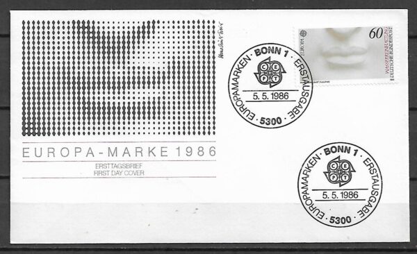 EUROPA CEPT RFN MI.1278 FDC