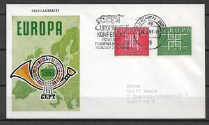 EUROPA CEPT RFN MI.406-407 FDC 1