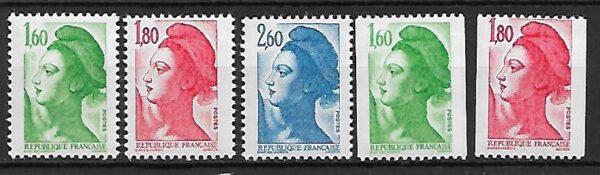 FRANCJA MI.2338-2340 A,C**