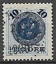 SZWECJA MI.39 KASOWANE