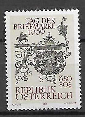 DZIEŃ ZNACZKA AUSTRIA MI.1319**