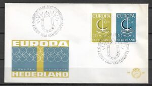 EUROPA CEPT HOLANDIA MI.864-865 FDC