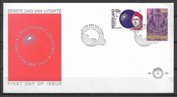 EUROPA CEPT HOLANDIA MI.1441-1442 FDC