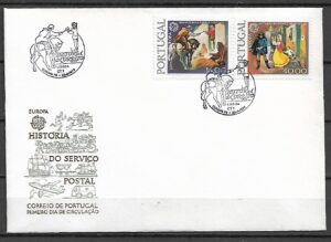 EUROPA CEPT PORTUGALIA MI.1441-1442y FDC