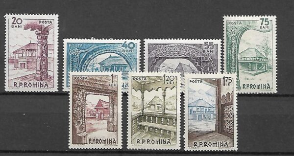 ARCHITEKTURA RUMUNIA MI.2222-2228**