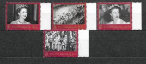 KRÓLOWA ELŻBIETA PITCAIRN MI.633-636**