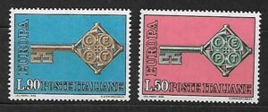 EUROPA CEPT WŁOCHY MI.1272-1273**