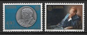 EUROPA CEPT JUGOSŁAWIA MI.1828-1829**