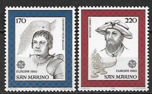 EUROPA CEPT SAN MARINO MI.1212-1213**