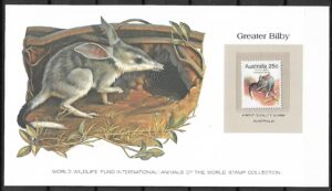 WOŁEK OLBRZYMI AUSTRALIA KOLEKCJA ZWIERZĄT ŚWIATA NA KARCIE