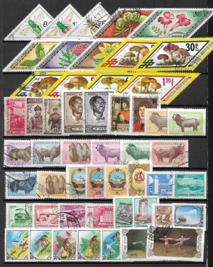 ZESTAW ZNACZKÓW MONGOLIA NR 20