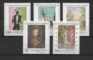 MALARSTWO CZECHOSŁOWACJA MI.1748-1752**