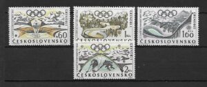 OLIMPIADA ZIMOWA CZECHOSŁOWACJA MI.1763-1766**