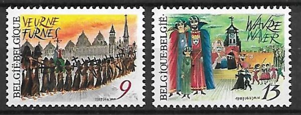 MALARSTWO BELGIA MI.2301-2302**