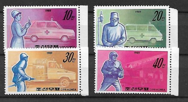 SŁUŻBY BEZPIECZEŃSTWA KOREA MI.3034-3037**