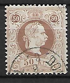 KLASYKA AUSTRIA MI.41IID KASOWANY