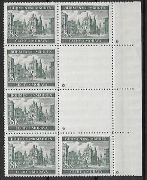 ARCHITEKTURA CZECHY I MORAWY MI.59** Z PUSTOPOLEM Z PRAWEJ STRONY