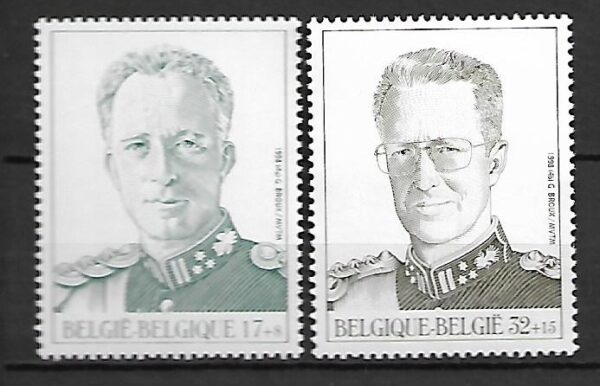 SŁAWNI LUDZIE BELGIA MI.2790-2791**