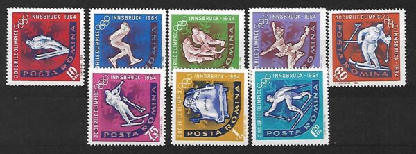 OLIMPIADA ZIMOWA RUMUNIA MI.2195-2202**