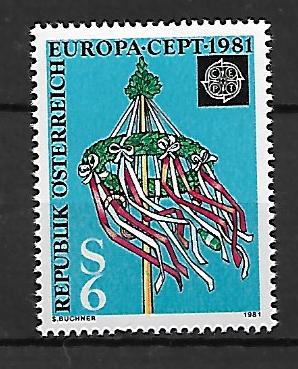 EUROPA CEPT AUSTRIA MI.1671**