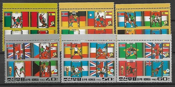 MUNDIAL KOREA MI.2248-2253**