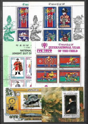 ZESTAW BLOKÓW KOREA NR 4