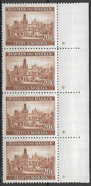 ARCHITEKTURA CZECHY I MORAWY MI.37** Z MARGINESEM PO PRAWEJ STRONIE