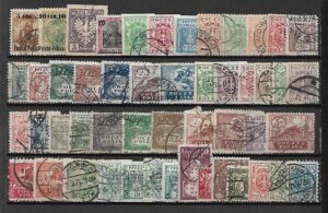 ZESTAW ZNACZKÓW POLSKA PRZEDWOJENNA NR 13