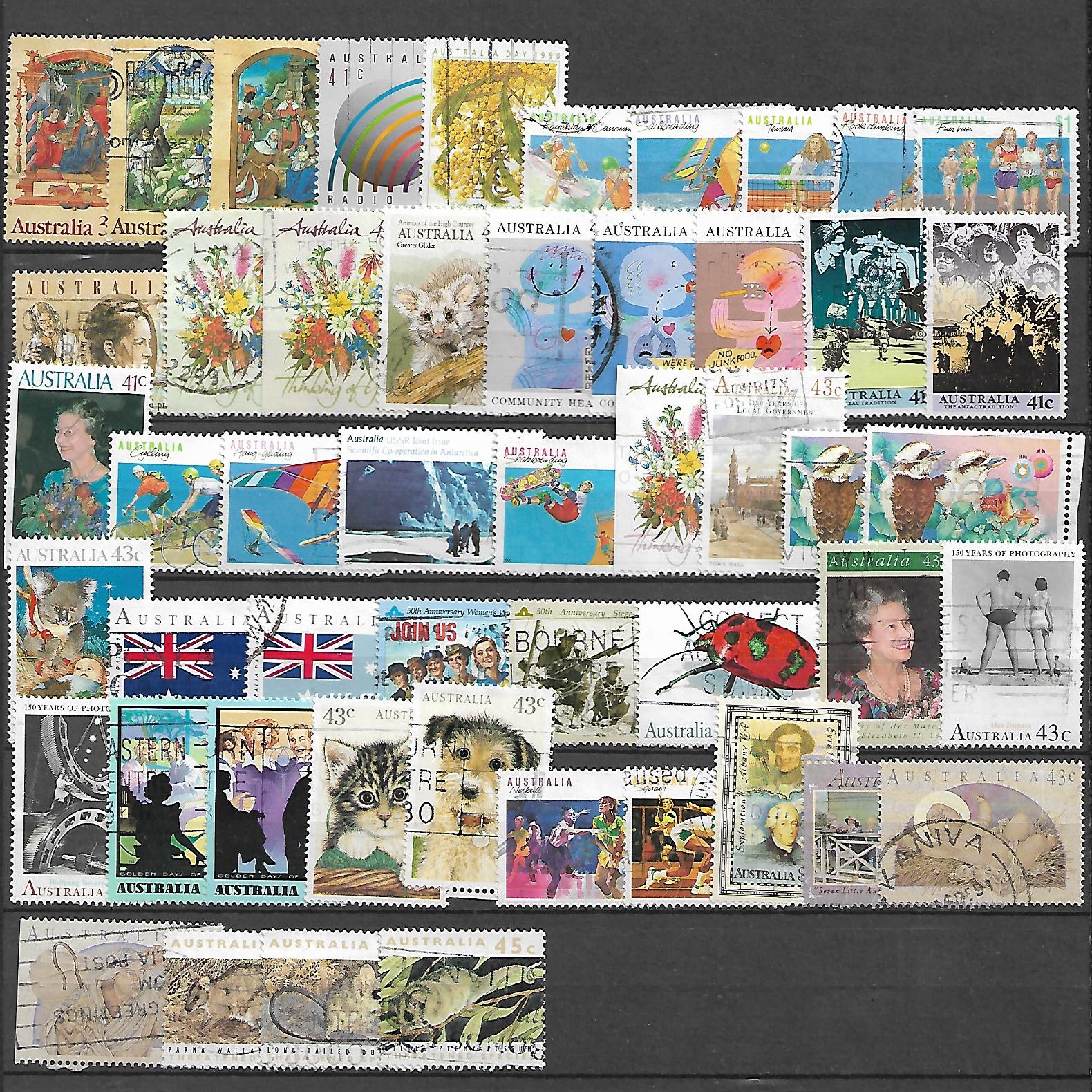 ZESTAW ZNACZKÓW AUSTRALIA NR 35