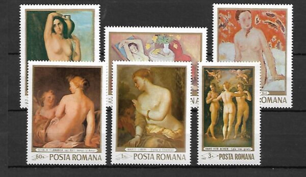 MALARSTWO RUMUNIA MI.2755-2760**