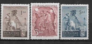 ROBOTNICY CZECHOSŁOWACJA MI.688-690**