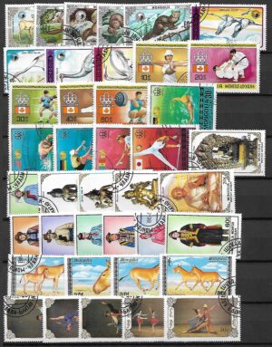 ZESTAW ZNACZKÓW MONGOLIA NR 28