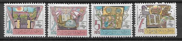 SZTUKA CZECHOSŁOWACJA MI.2957-2960**