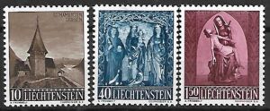 RELIGIA LIECHTENSTEIN MI.362-364**