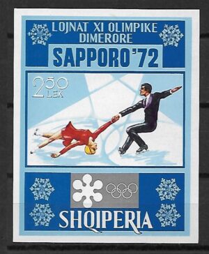 OLIMPIADA ZIMOWA ALBANIA MI.BL.44**
