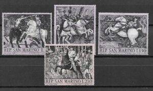 WOJSKO SAN MARINO MI.914-917**