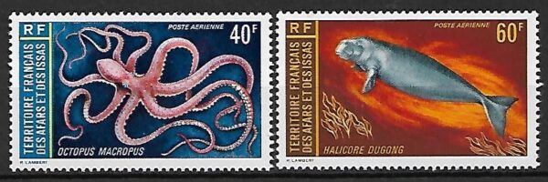 FAUNA MORSKA AFARS ET DES ISSAS MI.80-81**