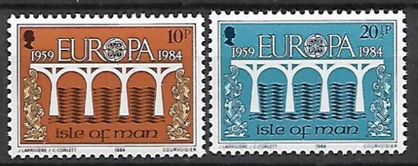 EUROPA CEPT WYSPA MAN MI.261-262**