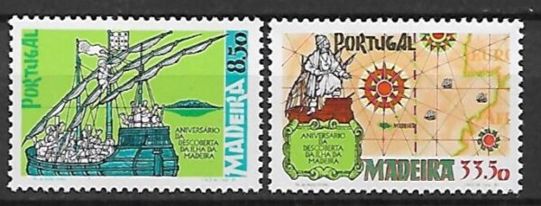 MARYNISTYKA PORTUGALIA MADERA MI.71-72**