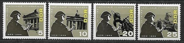 WOJSKO DDR MI.1161-1164**