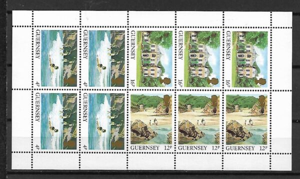 TURYSTYKA GUERNSEY MI.H-BLATT413/414/289**
