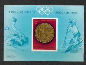 OLIMPIADA LETNIA RUMUNIA MI.BL.101**