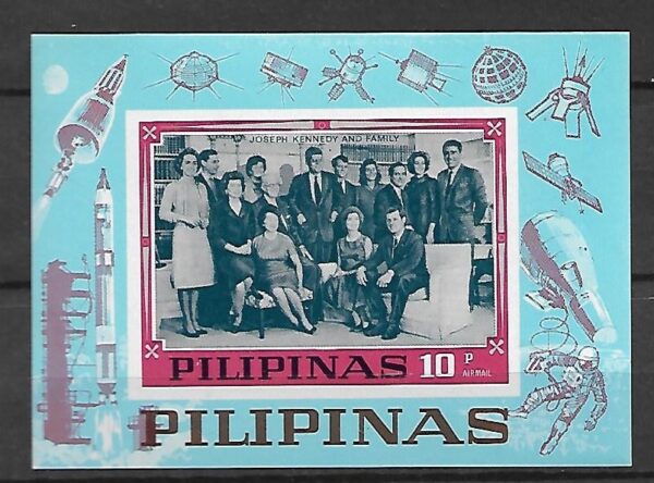 J.F.KENNEDY FILIPINY MI.BL.II**