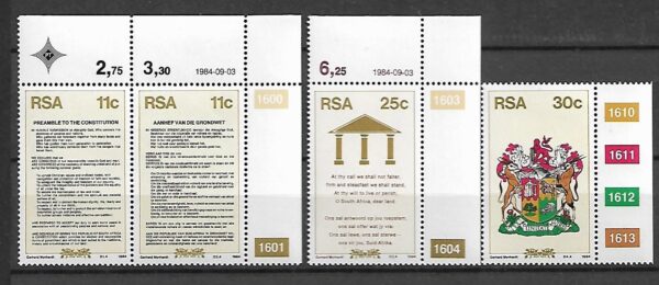KONSTYTUCJA RSA MI.655-658**